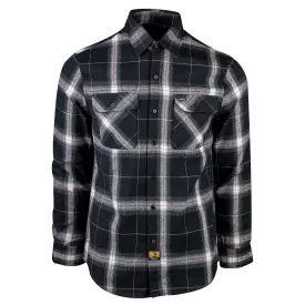 Birch Street Flannel - Black Ombre