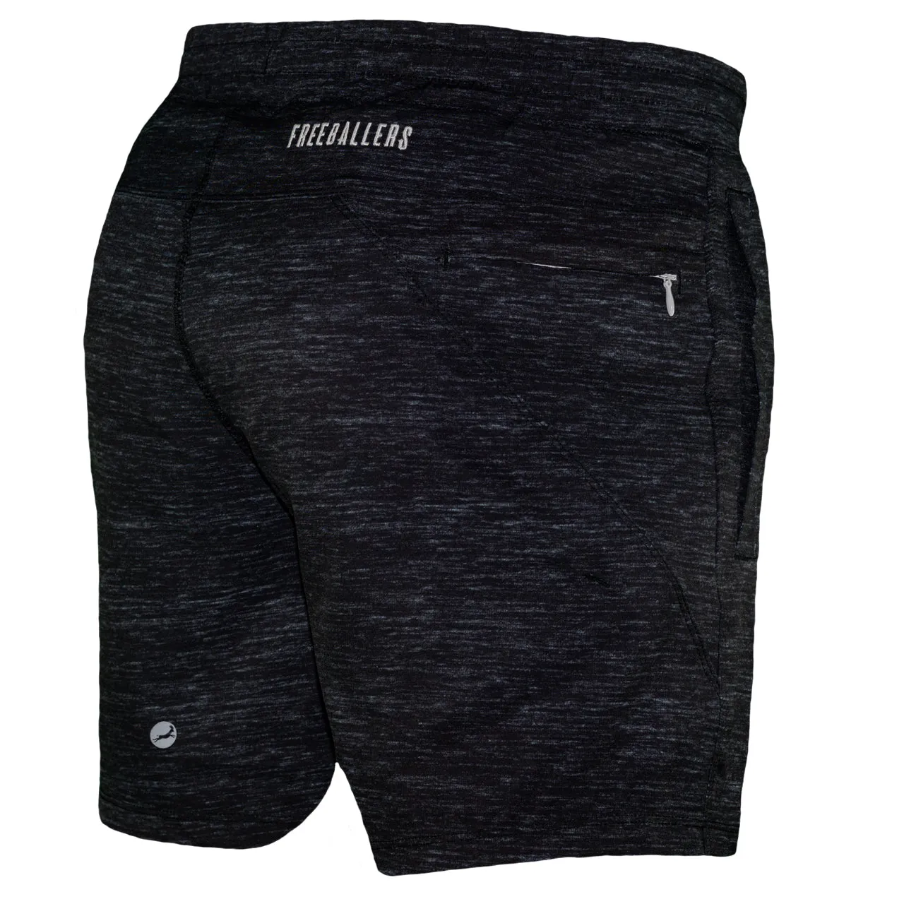 Black Heather Freeballers - Sport Shorts