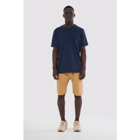 Camel Relaxed Fit Shorts