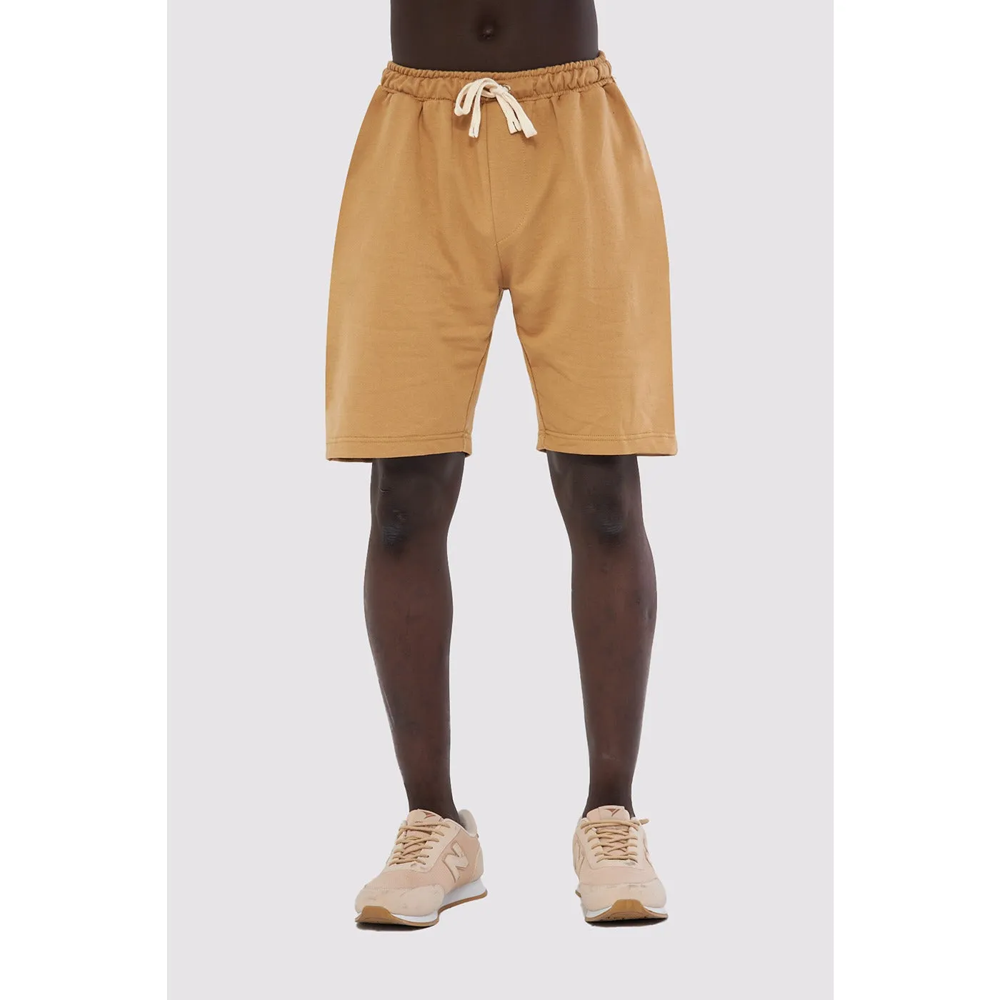 Camel Relaxed Fit Shorts