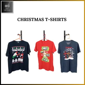 CHRISTMAS T-SHIRTS - 13 PCS