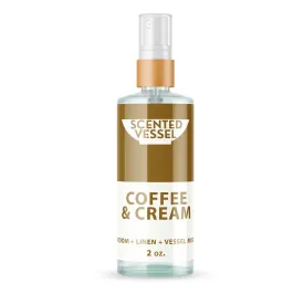 Coffee & Cream 2oz Fragrance Mist by Scented Vessel