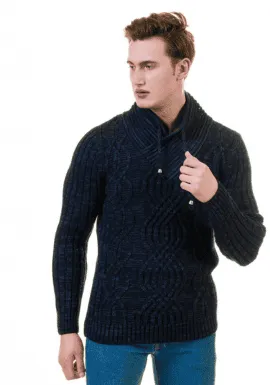 European Wool Luxury Zippered With Sweater Jacket Warm Winter Tailor