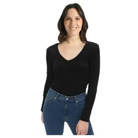 Long-Sleeves Top - Black