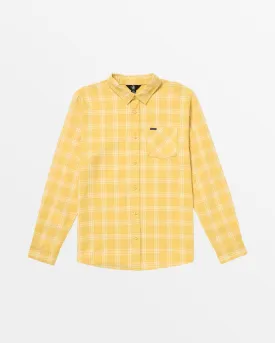 Loreto Flannel Long Sleeve Shirt - Golden Mustard