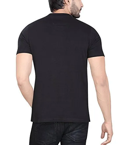 LUCfashion Men's Exclusive Premium Fashionable Cotton Half Sleeve Round Neck T-shirt