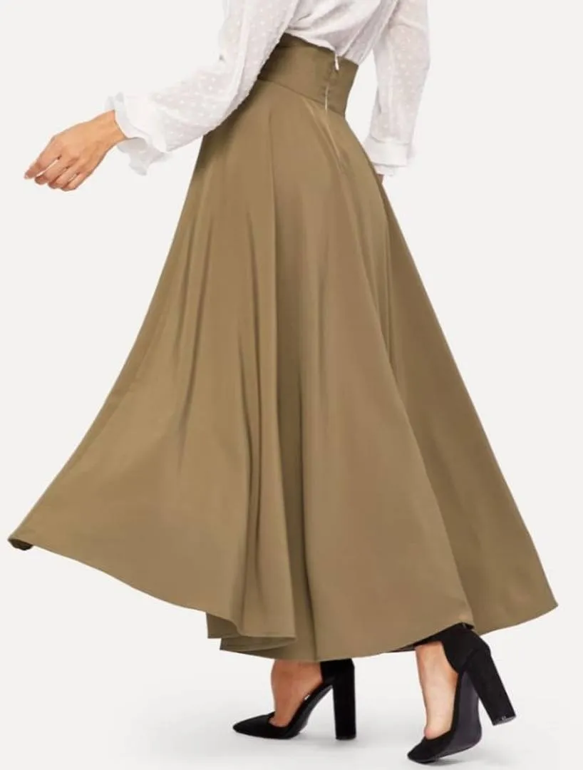 Mud Brown Women's Skirt