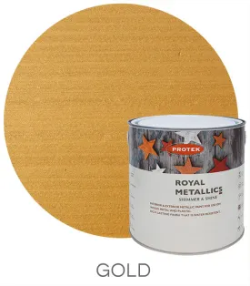 Protek 1ltr Royal Metallics Gold