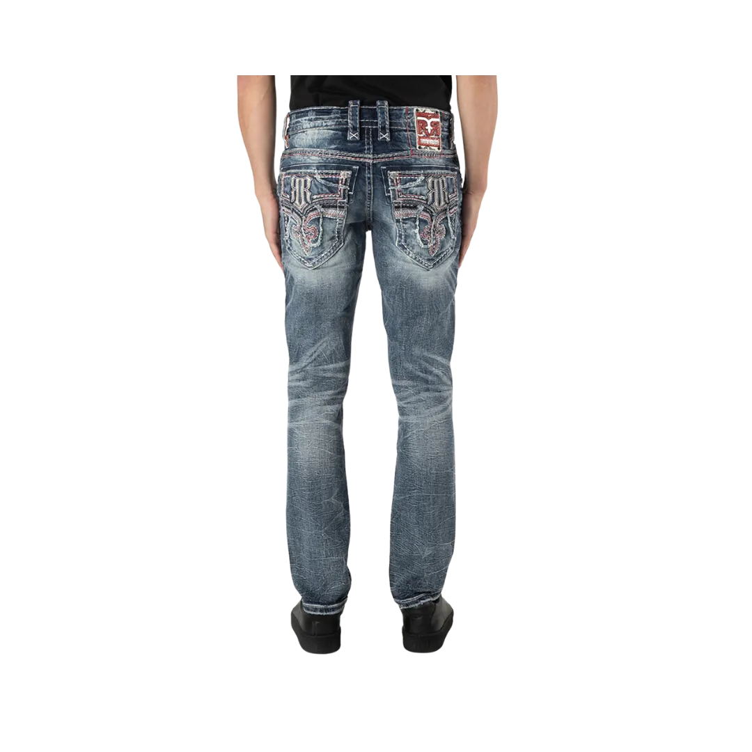 Rock Revival Men's Richie Alt Straight Cut Jean