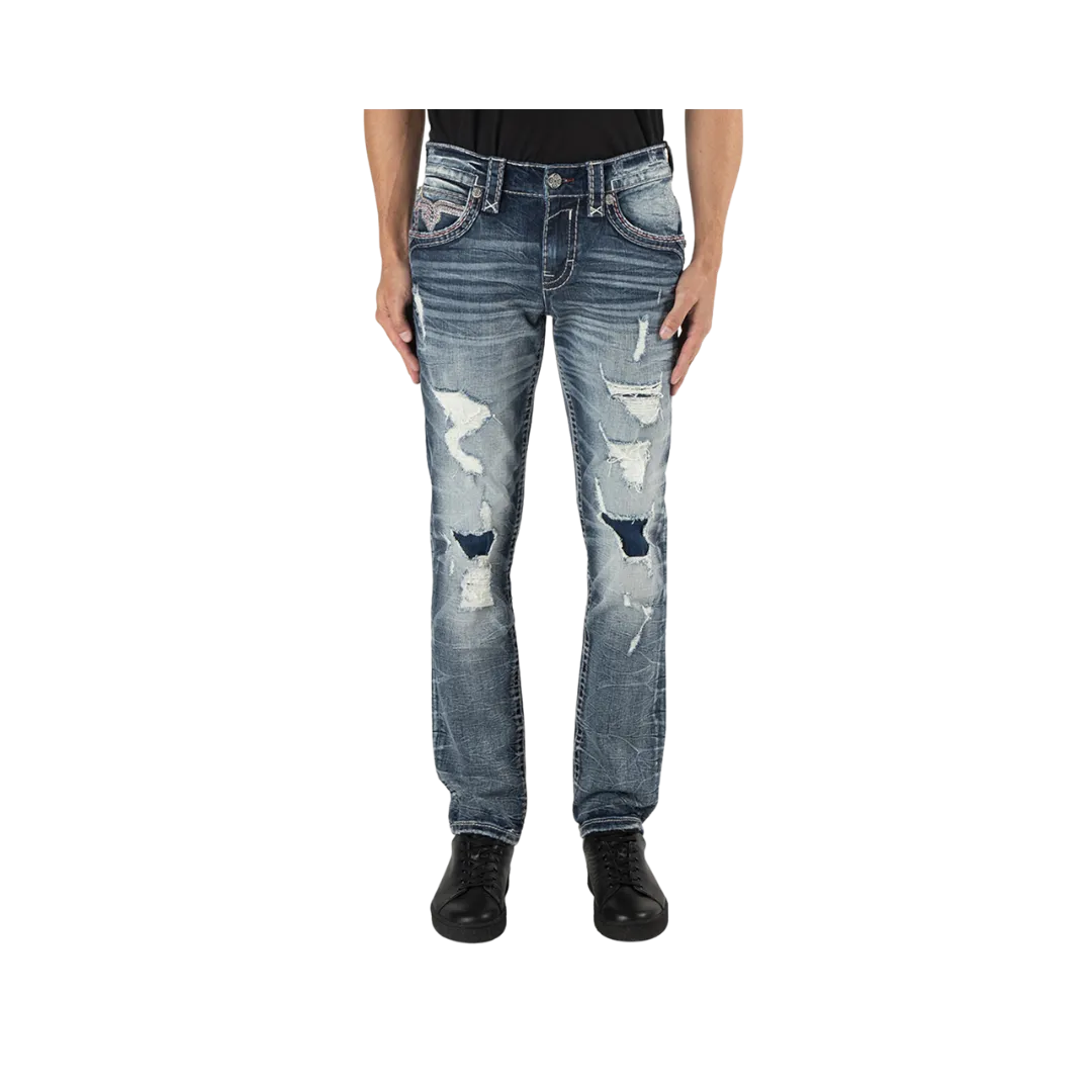 Rock Revival Men's Richie Alt Straight Cut Jean