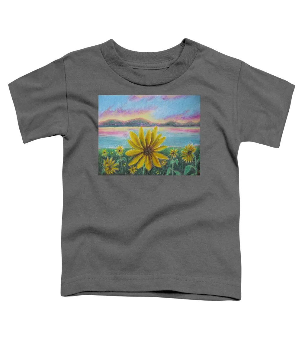 Setting Sunflower - Toddler T-Shirt