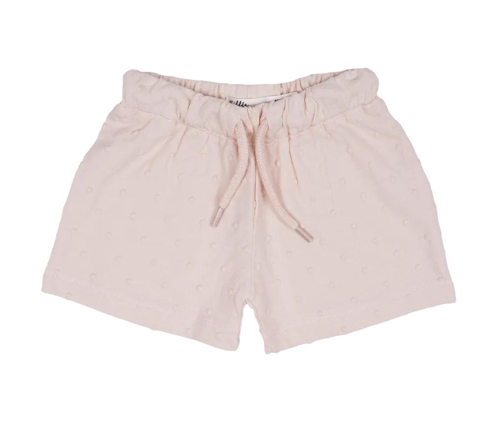 Short Zuri Uni Dot Pale Pink