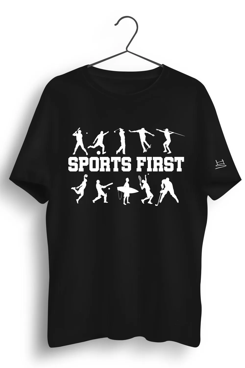 Sports First Graphic Printed Tshirt