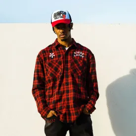 Streets & Aves Flannel Red