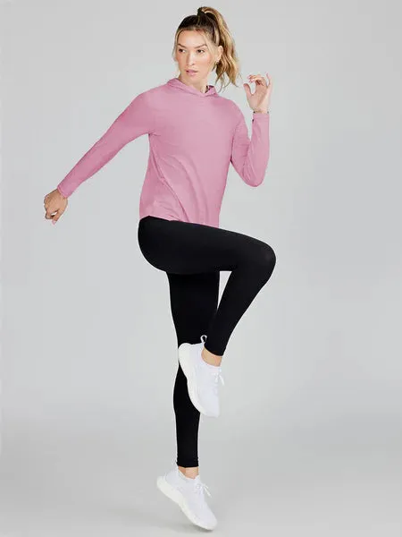 tasc Performance Women's Recess Hoodie in Bloom Heather