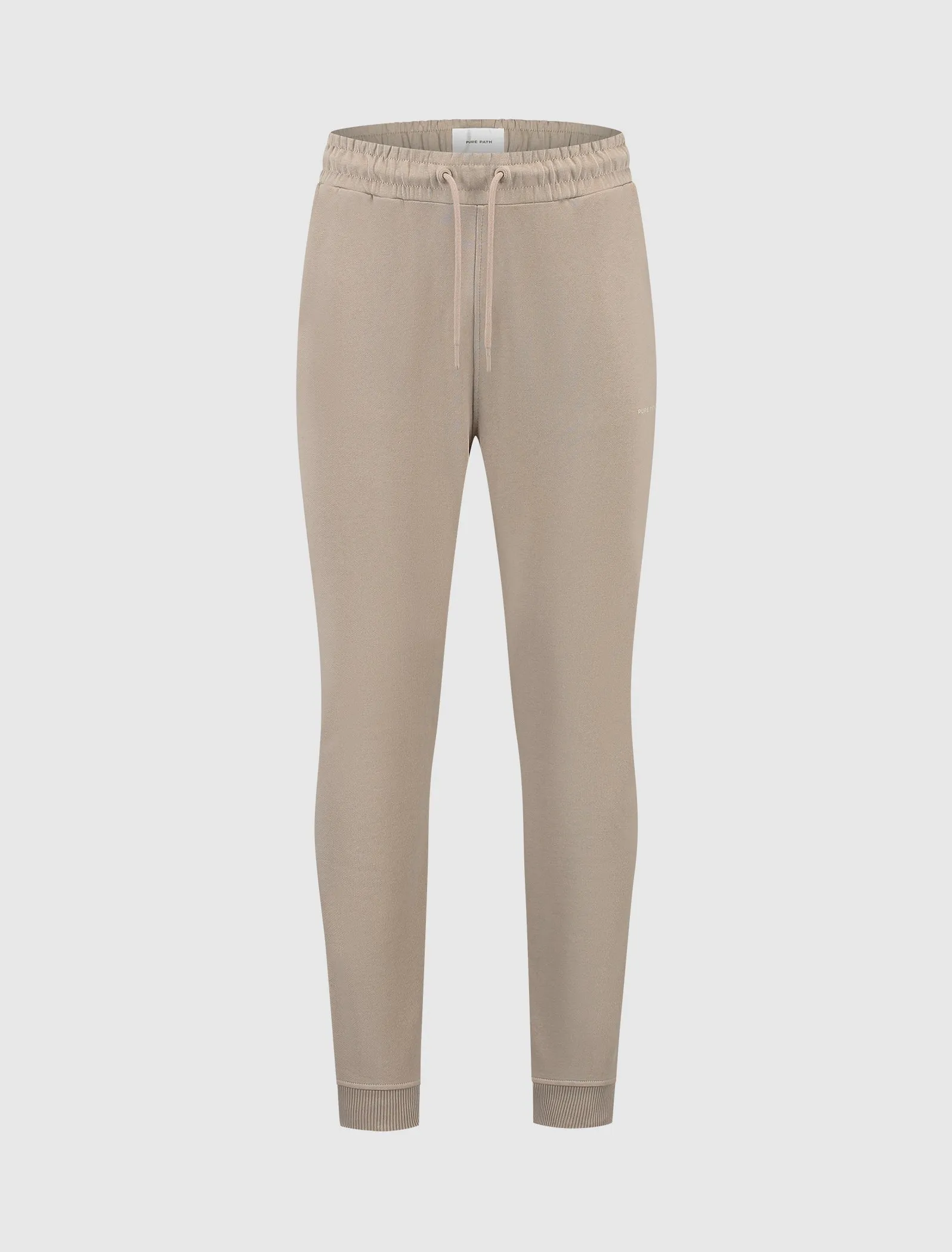 Tonal Logo Sweatpants | Taupe