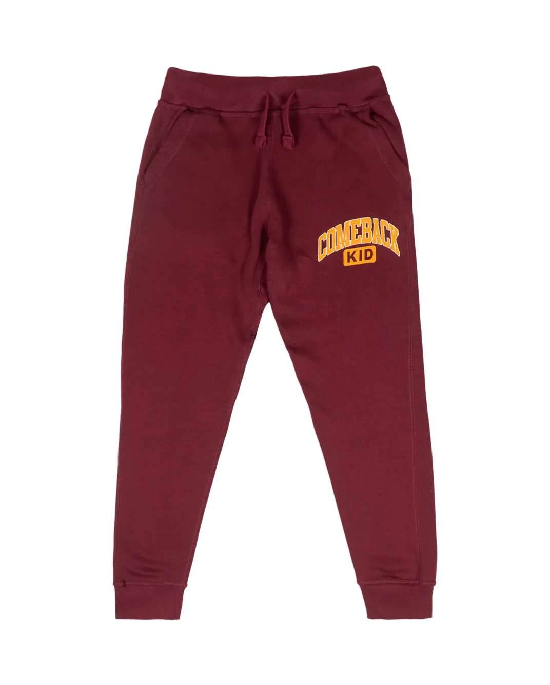 Varsity Sweatpants (Burgundy)