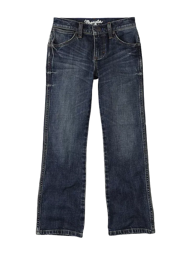 Wrangler Boy's Layton Retro Slim Boot Jean