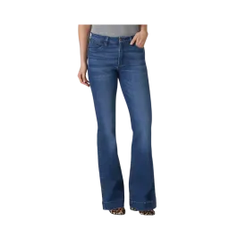 Wrangler Women's Retro Premium High Rise Trouser Jean